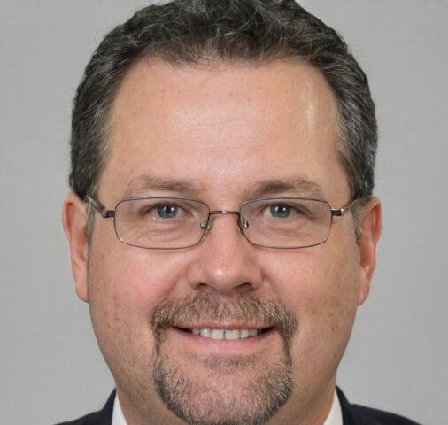 Foto de rostro de Mark Johnson, director ejecutivo de Acme Corp