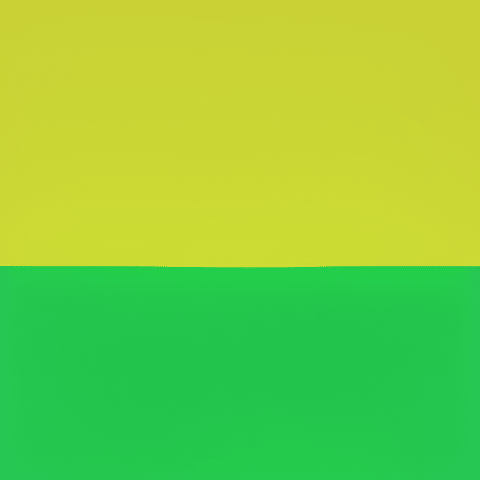 Imagen abstracta con un diseño dividido: mitad superior amarilla, mitad inferior verde.